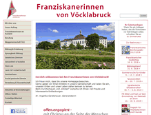 Tablet Screenshot of franziskanerinnen.at